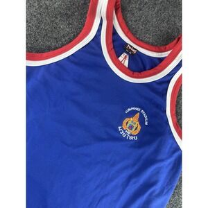 Twins Lumpinee Stadium Thailand Tank Top XL Blue Muay Thai Boxing